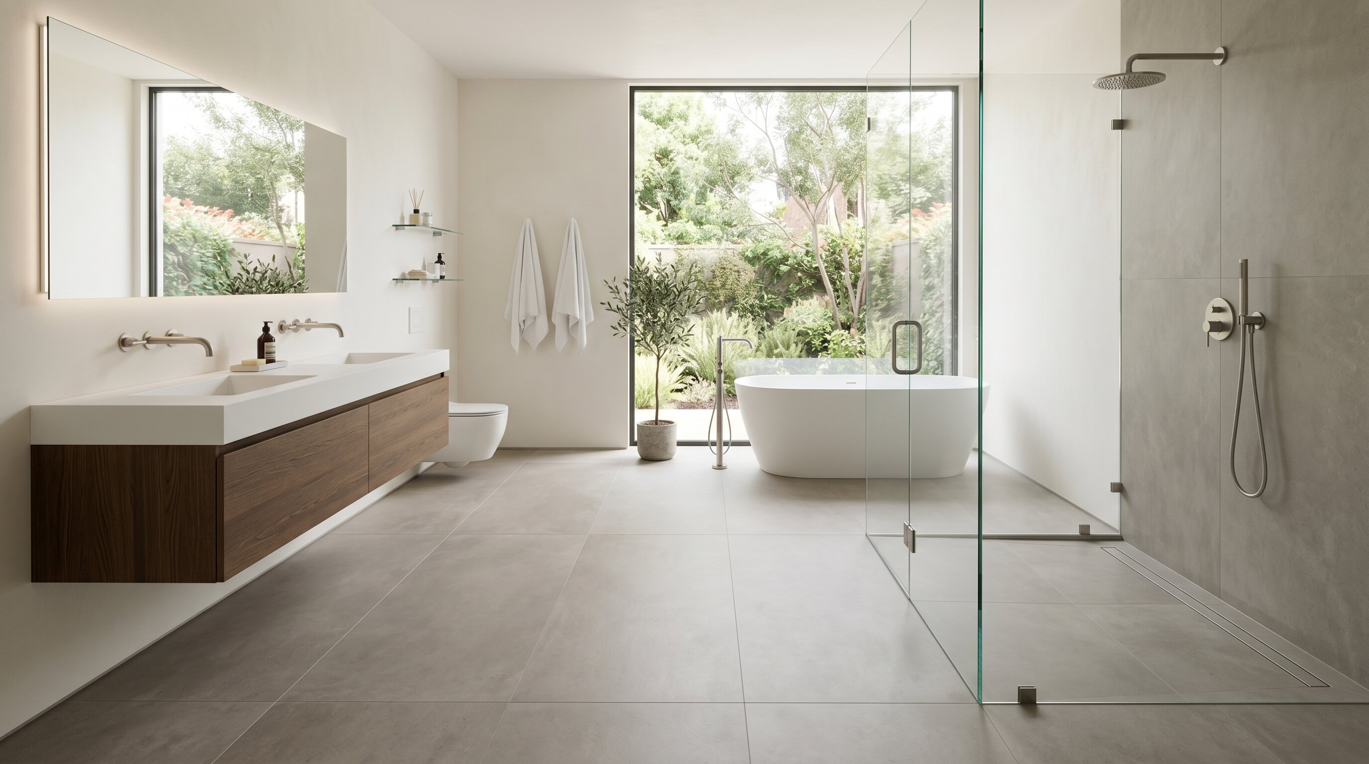 Contemporary bathroom