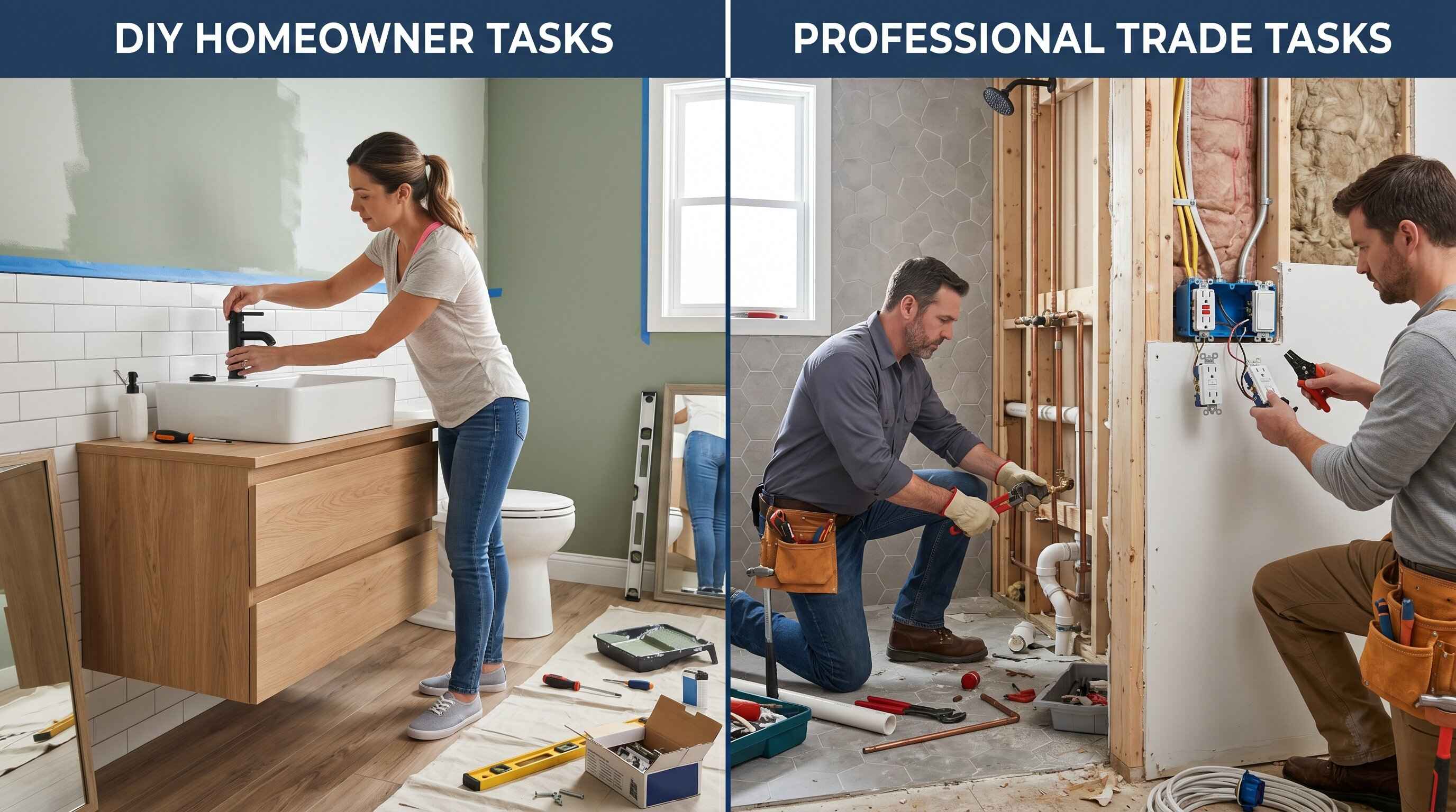 DIY Homeowners vs Professionals