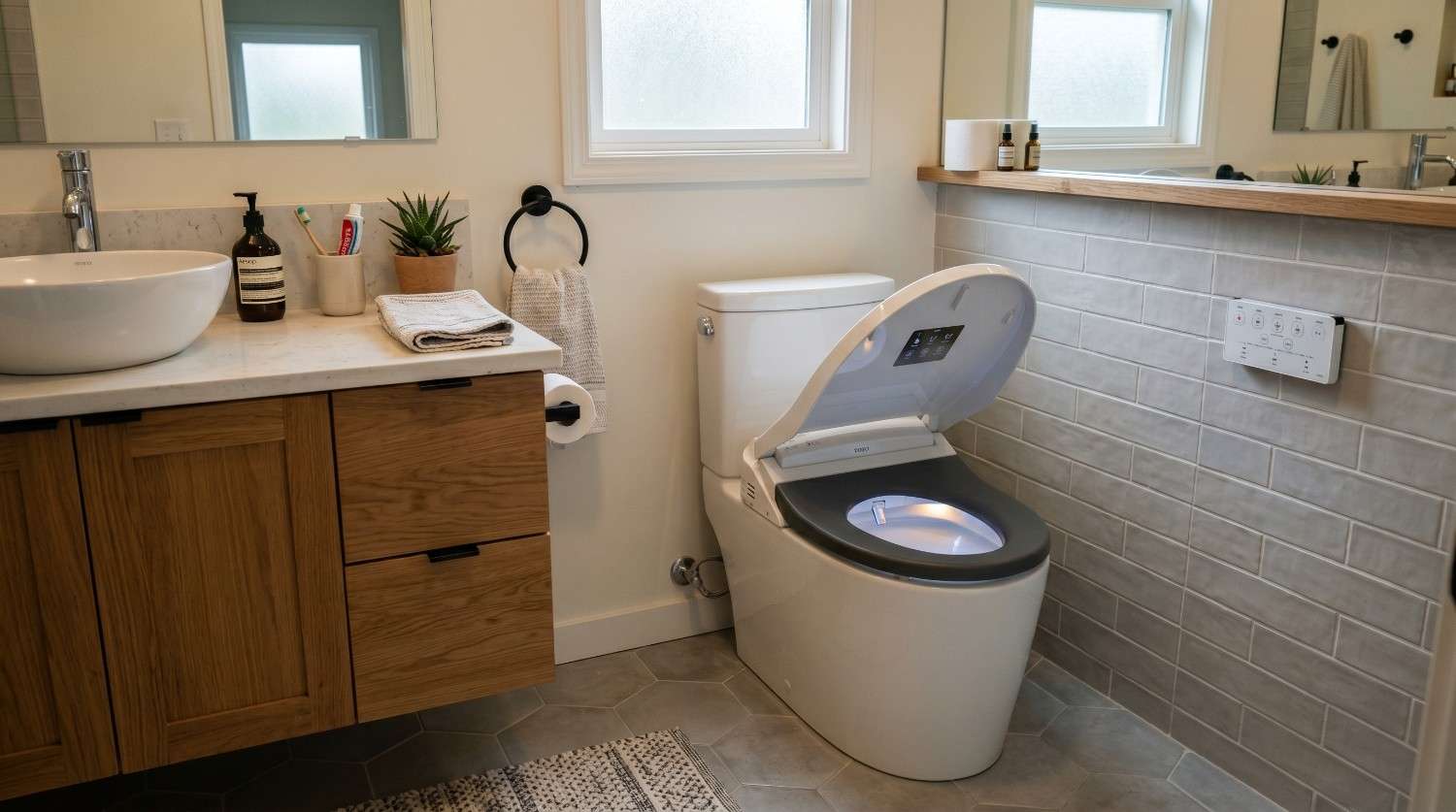 Modern smart toilet