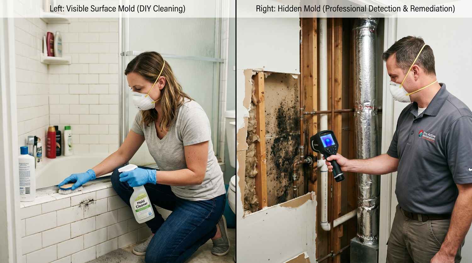 Residential mold vs DIY