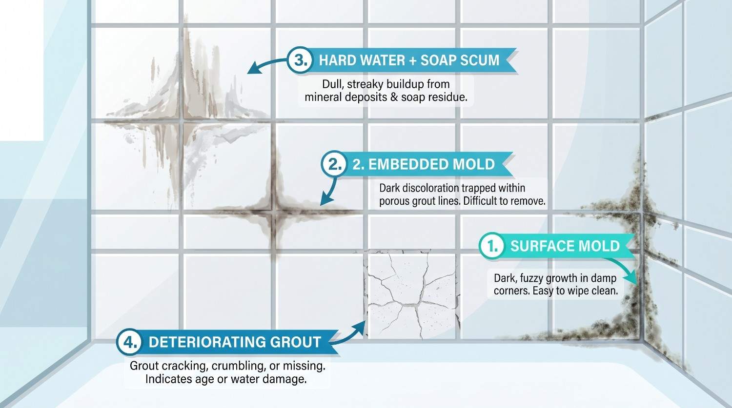 Types of blackening Infographic 