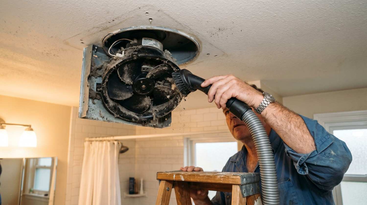 Professional exhaust fan cleaning
