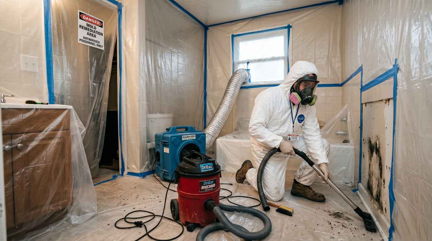 Certified mold remediation