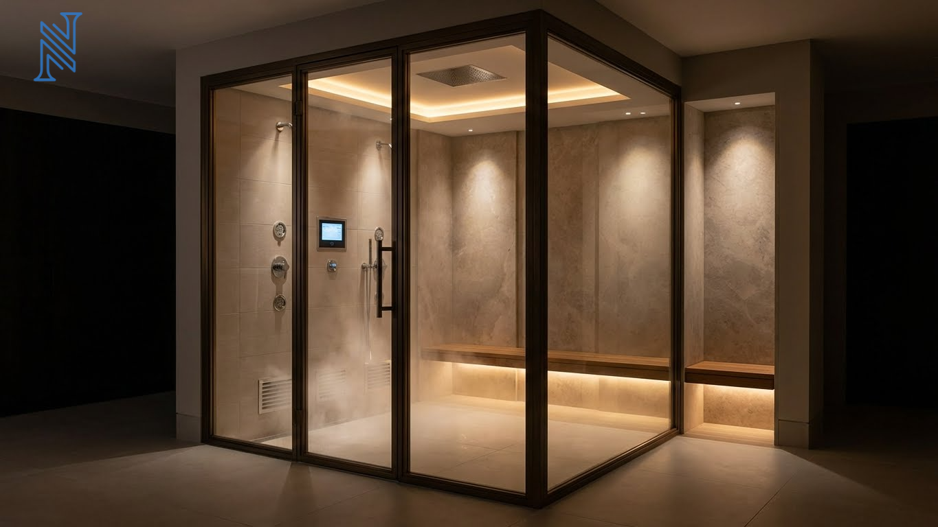 Luxury Steam Shower Room Design