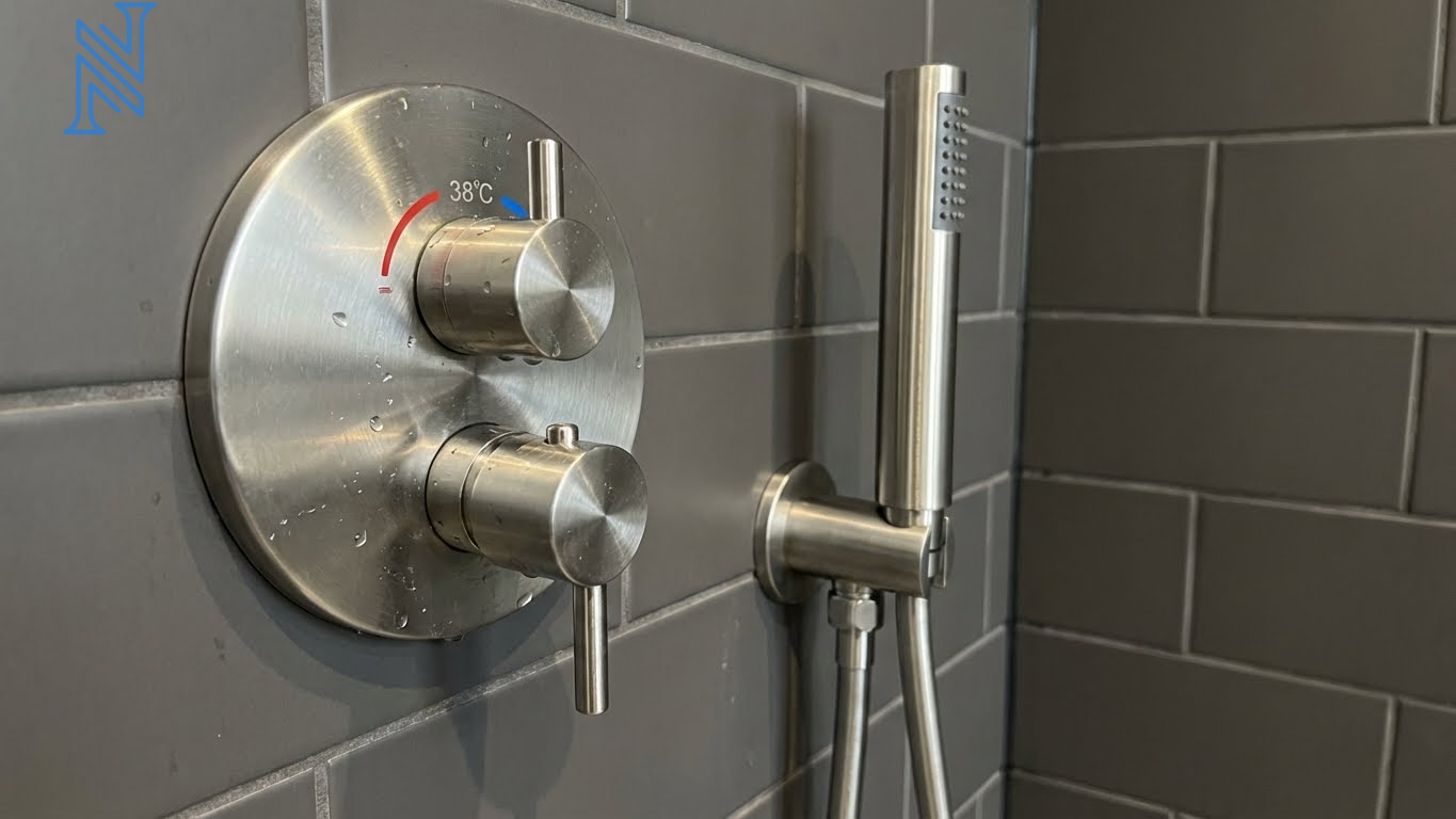 Modern Bathroom Shower Mixer Design