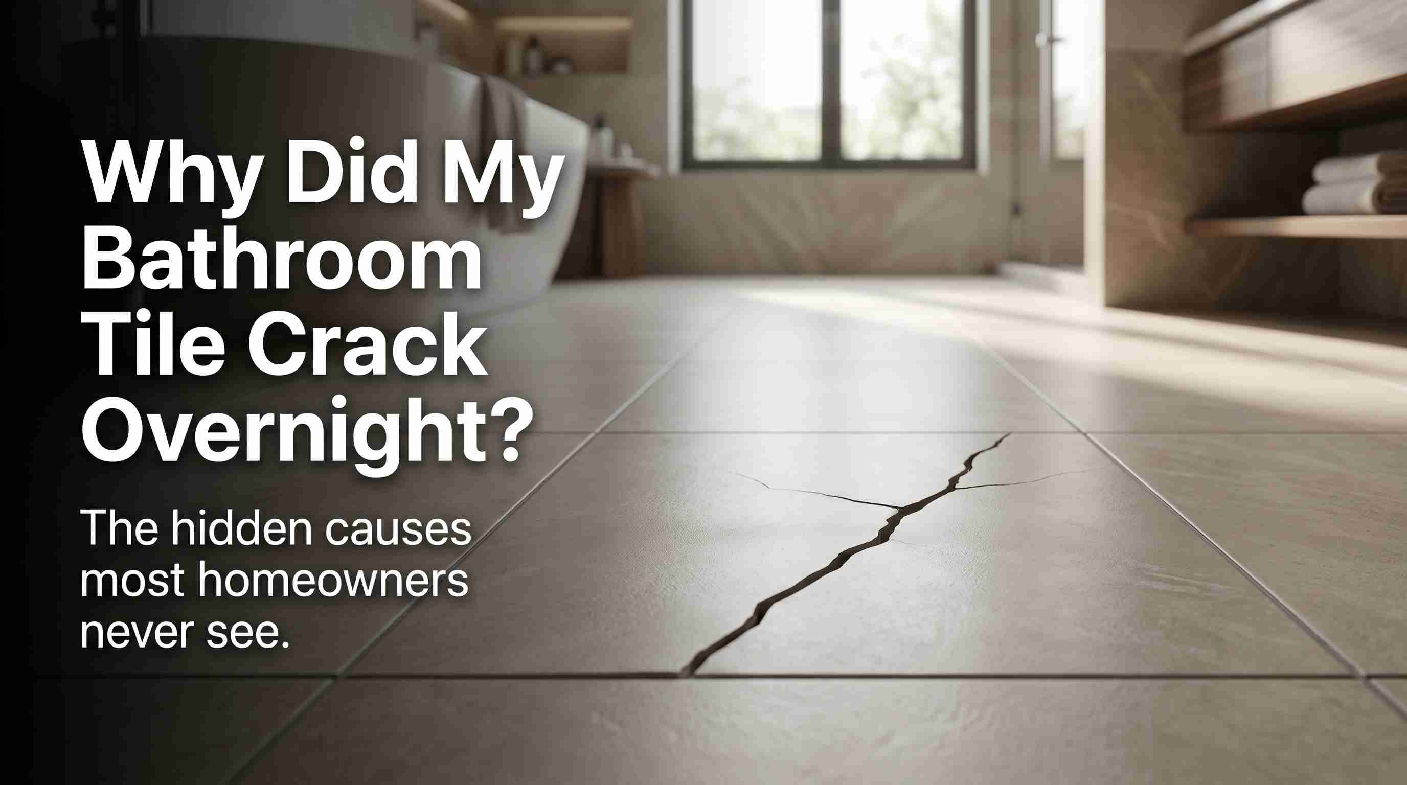 Why Are My Bathroom Tiles Cracking for No Reason?