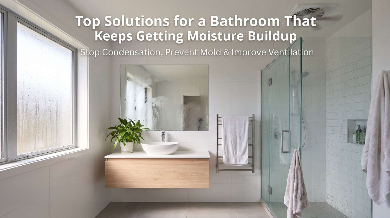 Top Solutions for a Bathroom That Keeps Getting Moisture Buildup