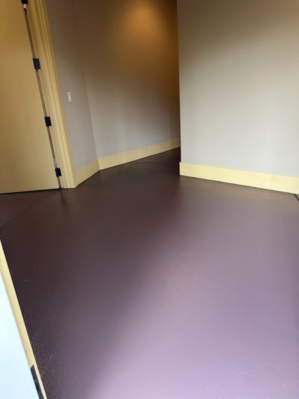  Hallway Basement Slab Paint